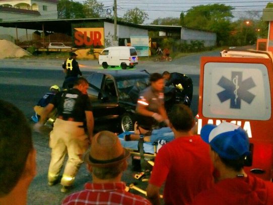 Accidente en Chame deja varios heridos
