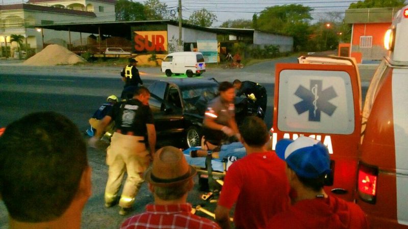 Accidente en Chame deja varios heridos