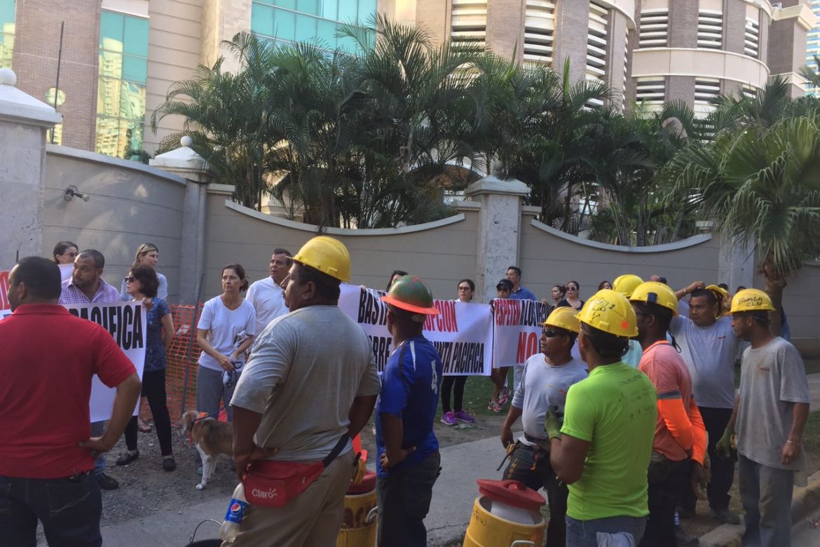 Moradores de Punta Pacífica retoman acciones de protesta
