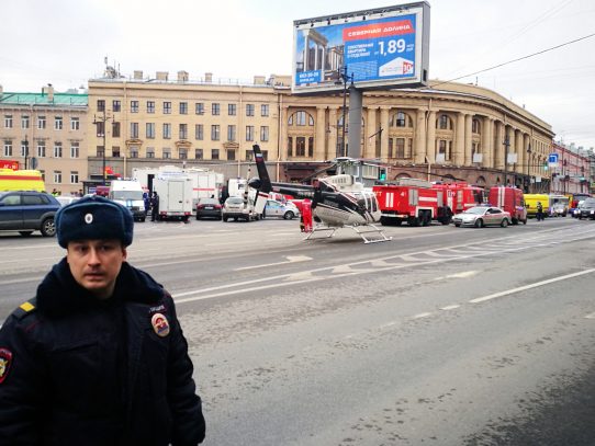 Rusia: Explosión en el Metro de San Petersburgo deja 10 muertos