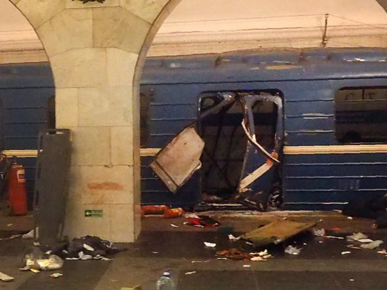 Neutralizan segunda bomba en Metro de San Petersburgo