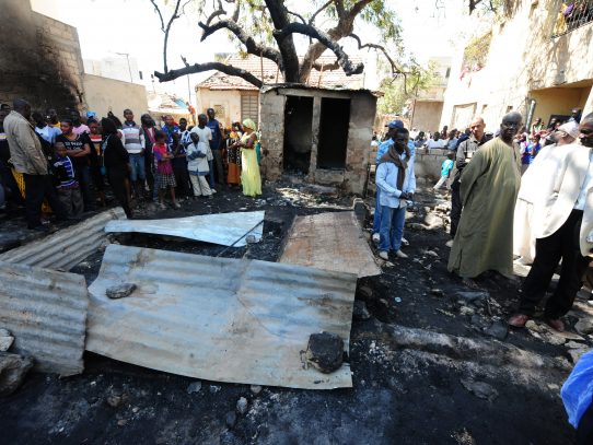 Al menos 22 muertos en Senegal en un incendio durante un encuentro religioso