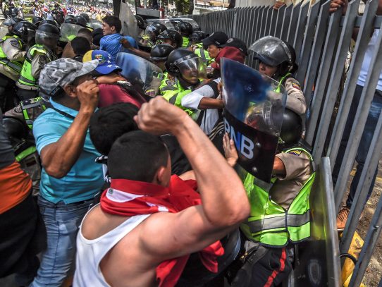 Oposición y chavismo retoman la calle con alta tensión en Venezuela