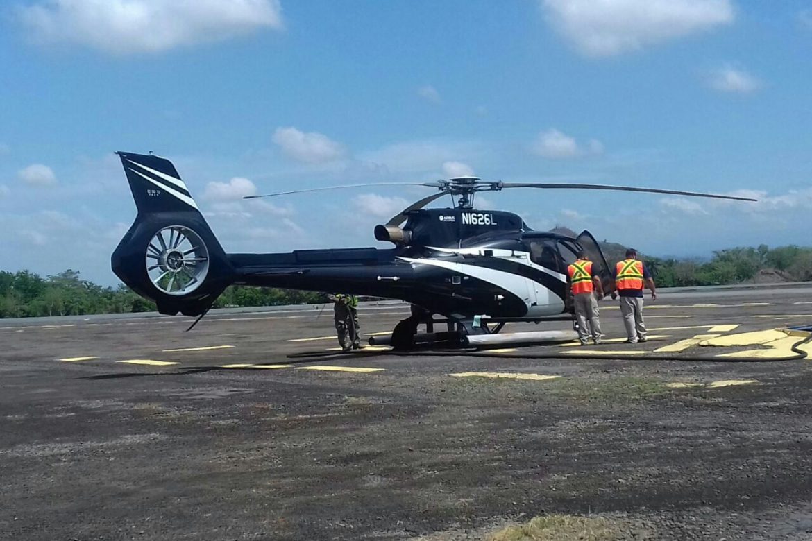 Helicóptero confiscado a familia Martinelli llega a Panamá