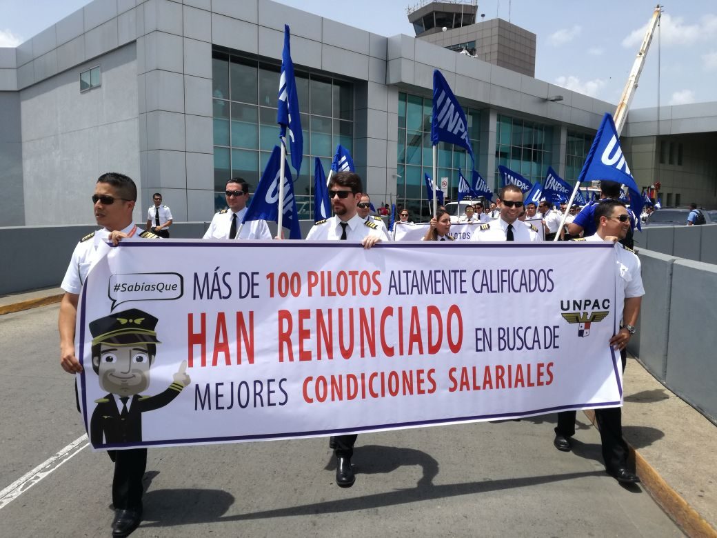 Pilotos de Copa Airlines reiteran huelga para el jueves 15 de junio