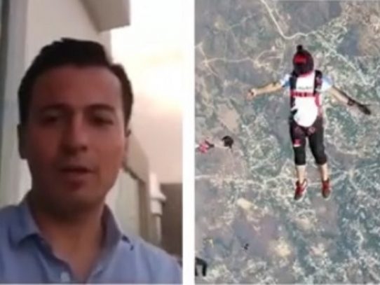 Muere paracaidista mexicano Jerry Rubalcaba en evento en Isla Contadora