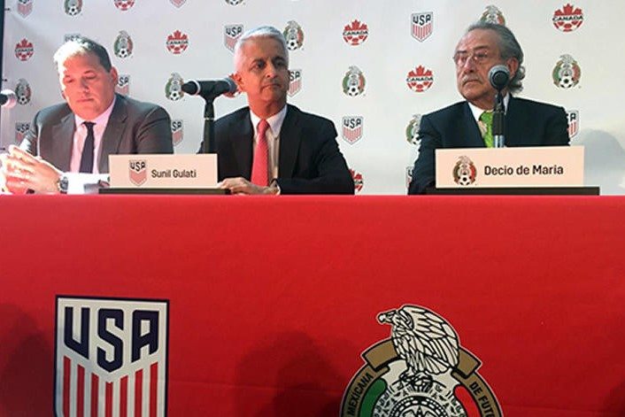 Estados Unidos, México y Canadá aspiran a ser la sede conjunta del Mundial Fifa 2026