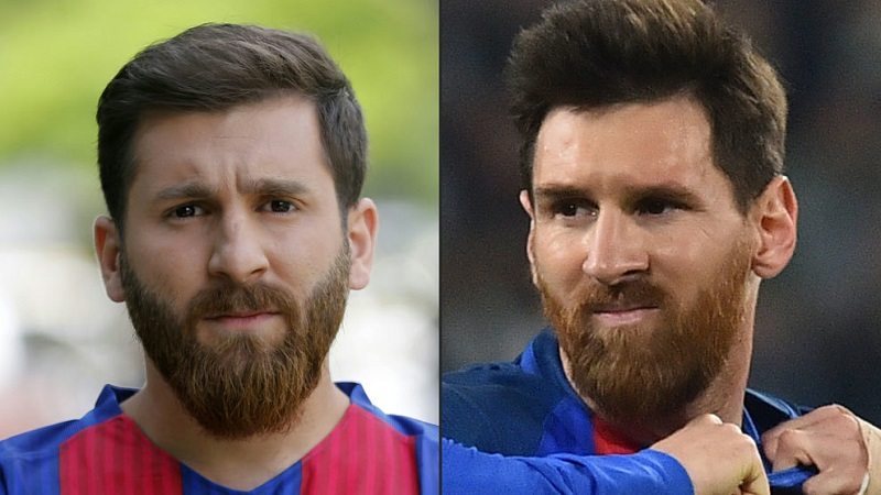 El furor por el doble iraní de Leo Messi termina en detención
