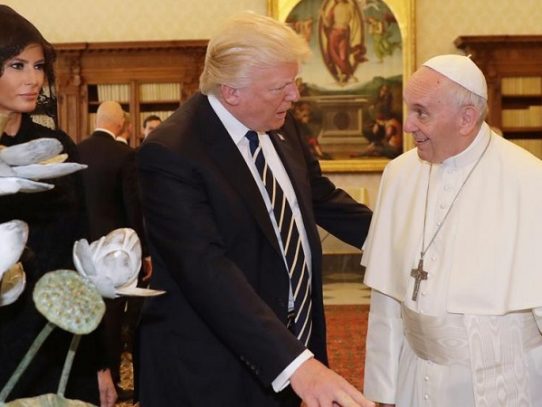 El Papa se reunió con Donald Trump y le pidió que fuera un instrumento de paz