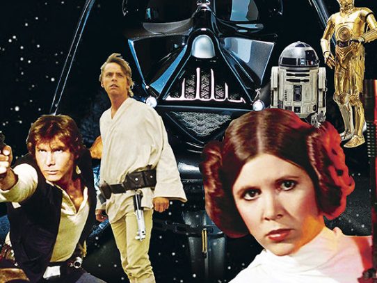 Star Wars 4 décadas en las galaxias