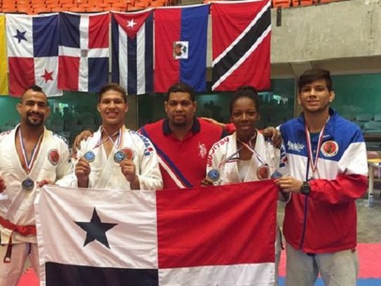 Seis medallas para Panamá en Campeonato de Jiu Jitsu