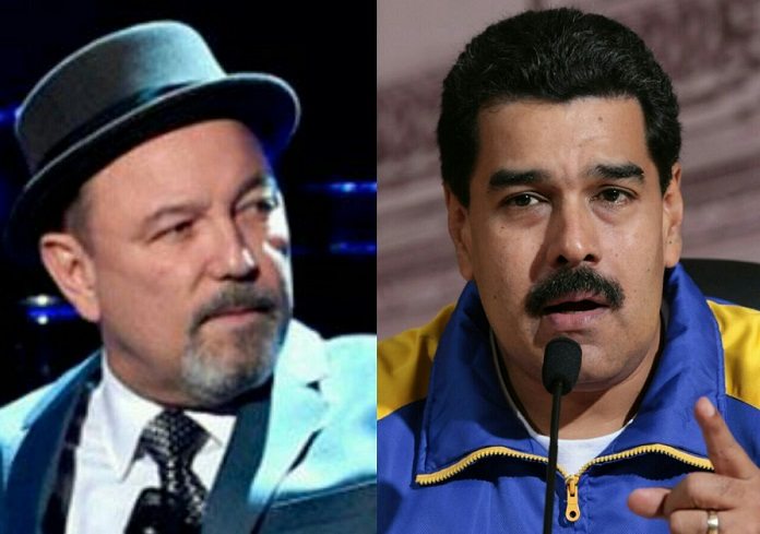 Maduro Arremete contra  Blades y lo llama "Pablo Rico"