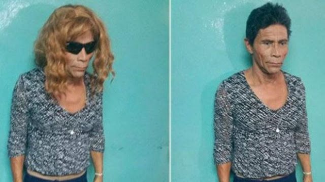 Reo hondureño intenta escapar de prisión disfrazado de mujer rubia