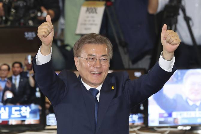 Comisión electoral surcoreana confirma que Moon gana las presidenciales