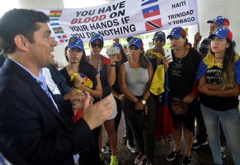 Críticos de Maduro fracasan en promover resolución sobre Venezuela en OEA
