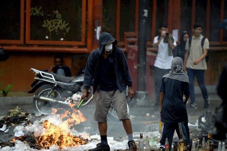 Manifestantes quemaron 50 toneladas de alimentos en Venezuela