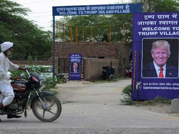 Un pueblo de India cambia de nombre y se llamará Trump