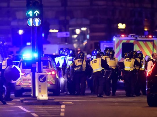 Doce detenidos por atentado en Londres