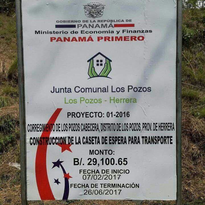 Municipio de Los Pozos aclara error en valla sobre costo de parada