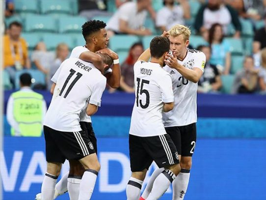 Alemania derrotó a Camerún y pasa semifinales de la Copa Confederaciones