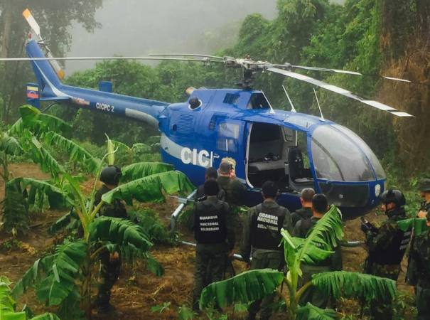 Hallan en Venezuela helicóptero implicado en supuesto ataque con granadas