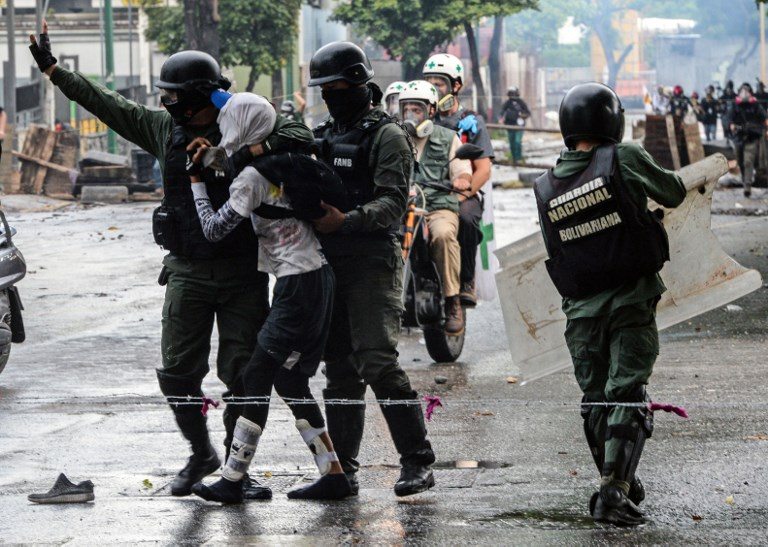 Protesta opositora se debilita a un día de la Constituyente de Maduro