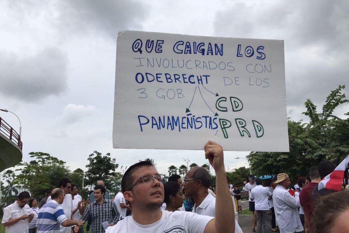 Protestas y piqueteo pacífico en la Cinta Costera: exigen renuncia de Varela