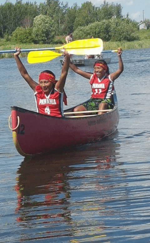 Panamá logra medallas de oro, plata y bronce en competencia de canotaje indígena