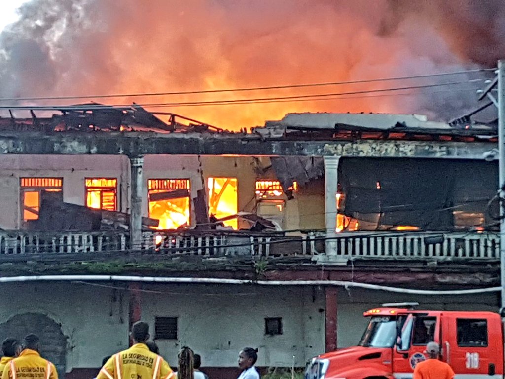 Incendios en la provincia de Colón dejan más de 16 familias damnificados