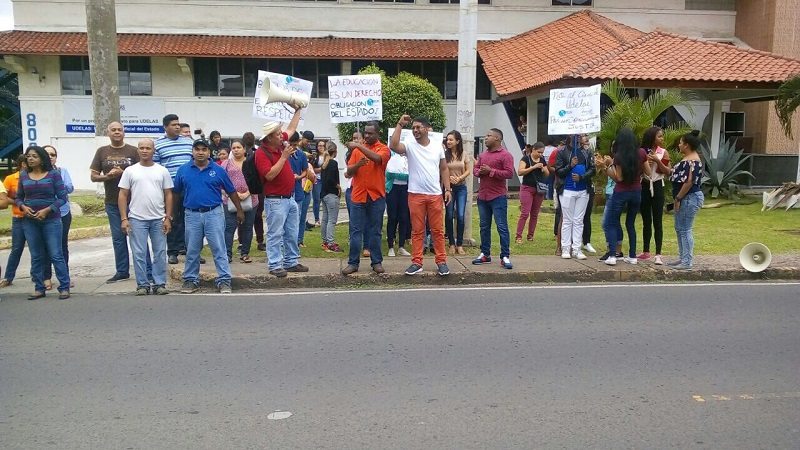 Estudiantes de Udelas protestan, exigen aumento de presupuesto universitario