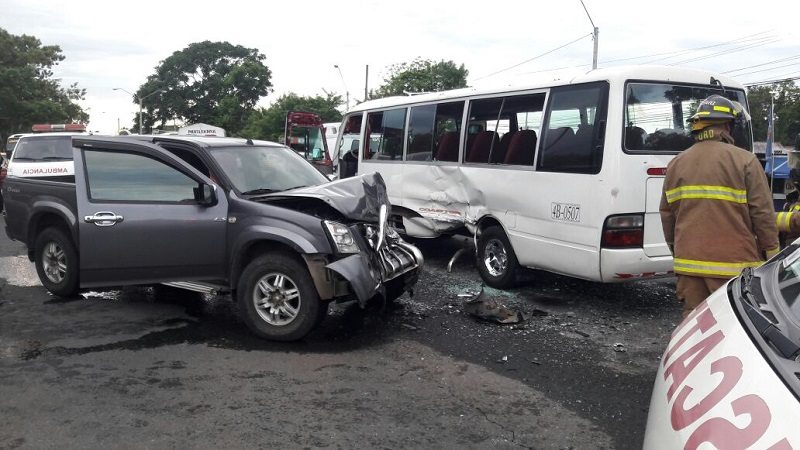 Accidente de tránsito en Chiriquí, deja 22 heridos