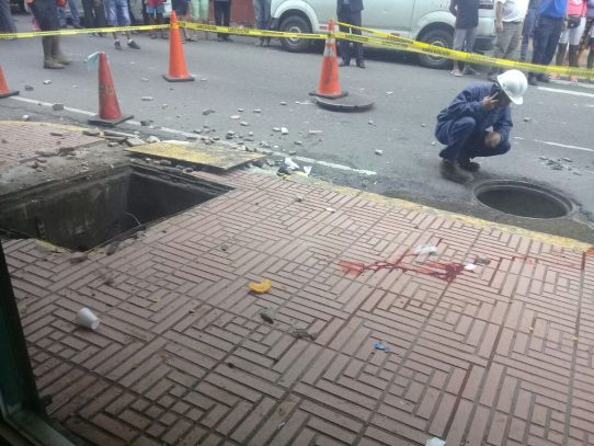 Una mujer herida tras explosión de cable de alta tensión