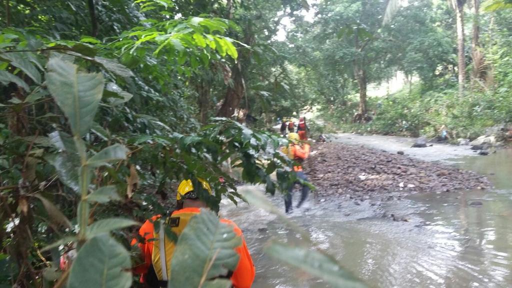 Búsqueda de desaparecido en Burunga se mantiene por parte de Sinaproc