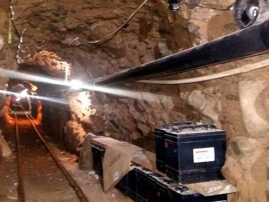 Descubren nuevo túnel clandestino que conecta México con EEUU