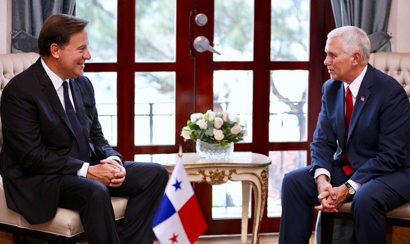Seguridad, migración y economía algunos temas abordados en reunión de Varela-Pence