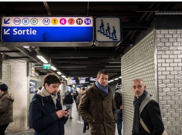 La Semana de la Moda de París llegó hasta el metro con un desfile en hora punta