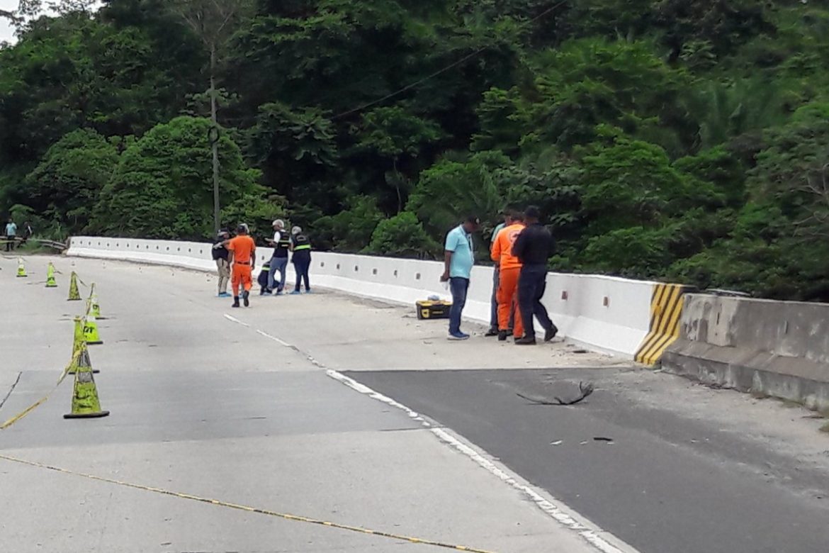 Policía Nacional encuentra cuerpo desmembrado bajo el puente del río Arraijancito