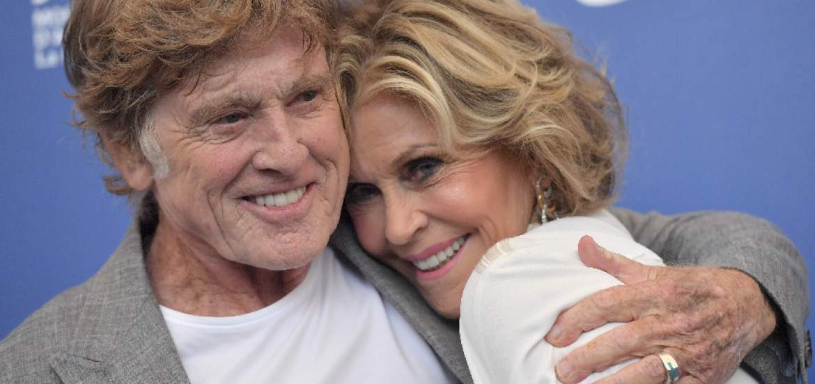 Veteranos Robert Redford y Jane Fonda juntos en película en festival de Venecia