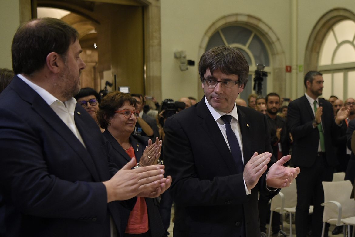 Principales puntos del discurso del presidente catalán Carles Puigdemont