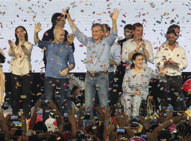 Macri triunfa en las legislativas argentinas con su alianza