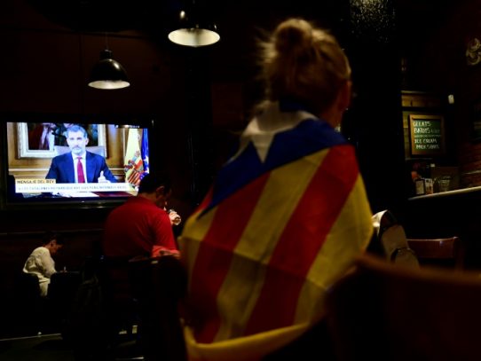 El rey de España llama al Estado a defender elorden constitucional en Cataluña