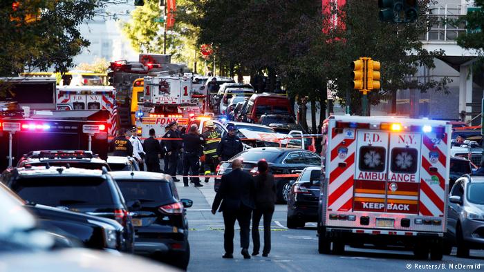 Ocho muertos en Nueva York en "acto terrorista"