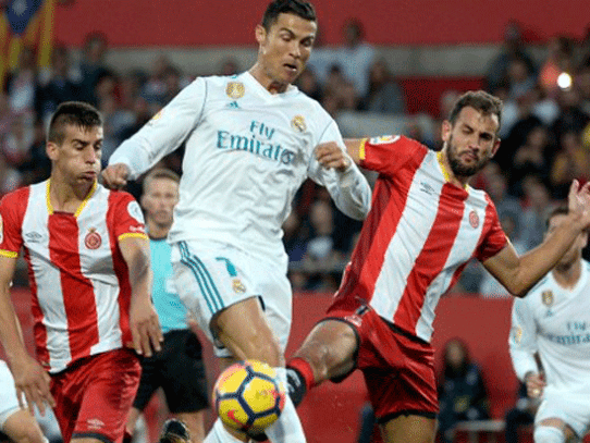 Real Madrid cae en Girona y se descuelga en la carrera por la Liga