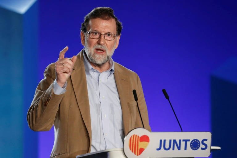 Rajoy: trabajaremos para que los independentistas pierdan en Cataluña