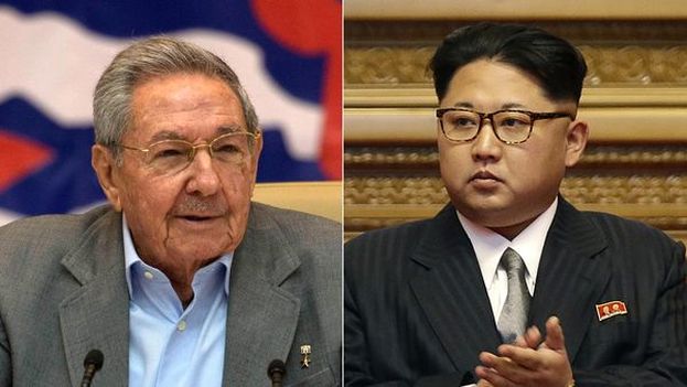 Kim Jong-Un envía condolencias a Raúl Castro por aniversario de muerte de Fidel