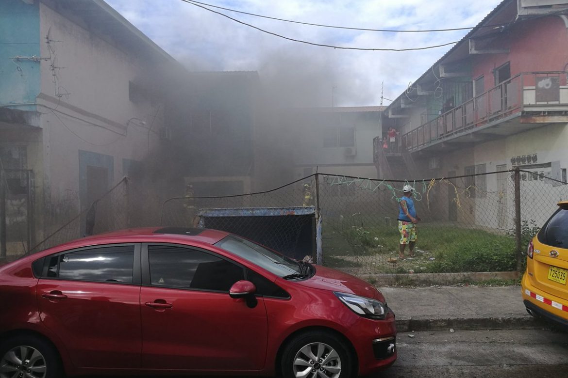 Reportan cuatro heridos en incendio de Calle 21 de El Chorrillo