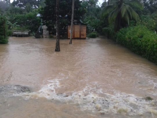 Inundaciones en Bocas del Toro dejan un muerto y 15 casas afectadas