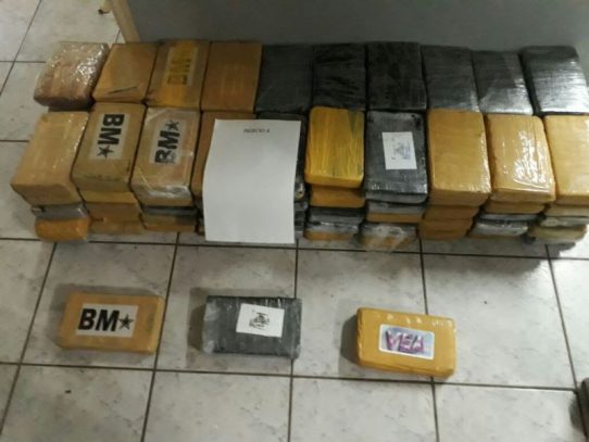 Decomisan más de 100 paquetes de droga en Arraiján