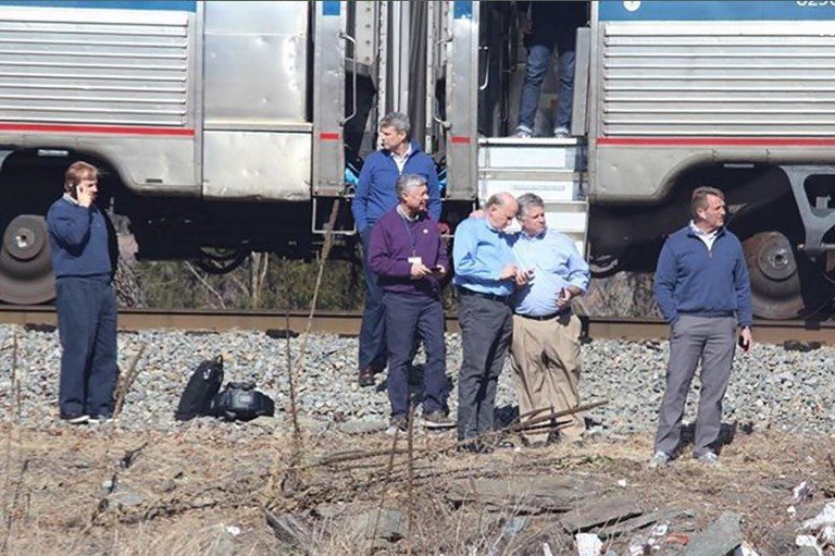 Un muerto en accidente de tren en el que viajaban legisladores de EEUU