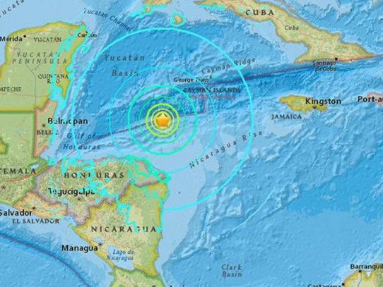 Sinaproc descarta tsunami para Panamá tras sismo de 7,6 grados en Honduras